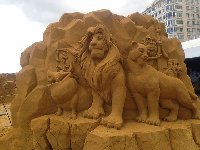 Sand Sculptures